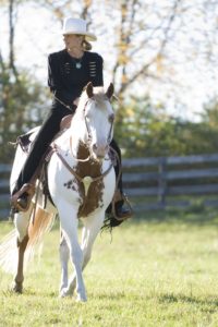 Cari Swanson with RJ at Windrock Farm